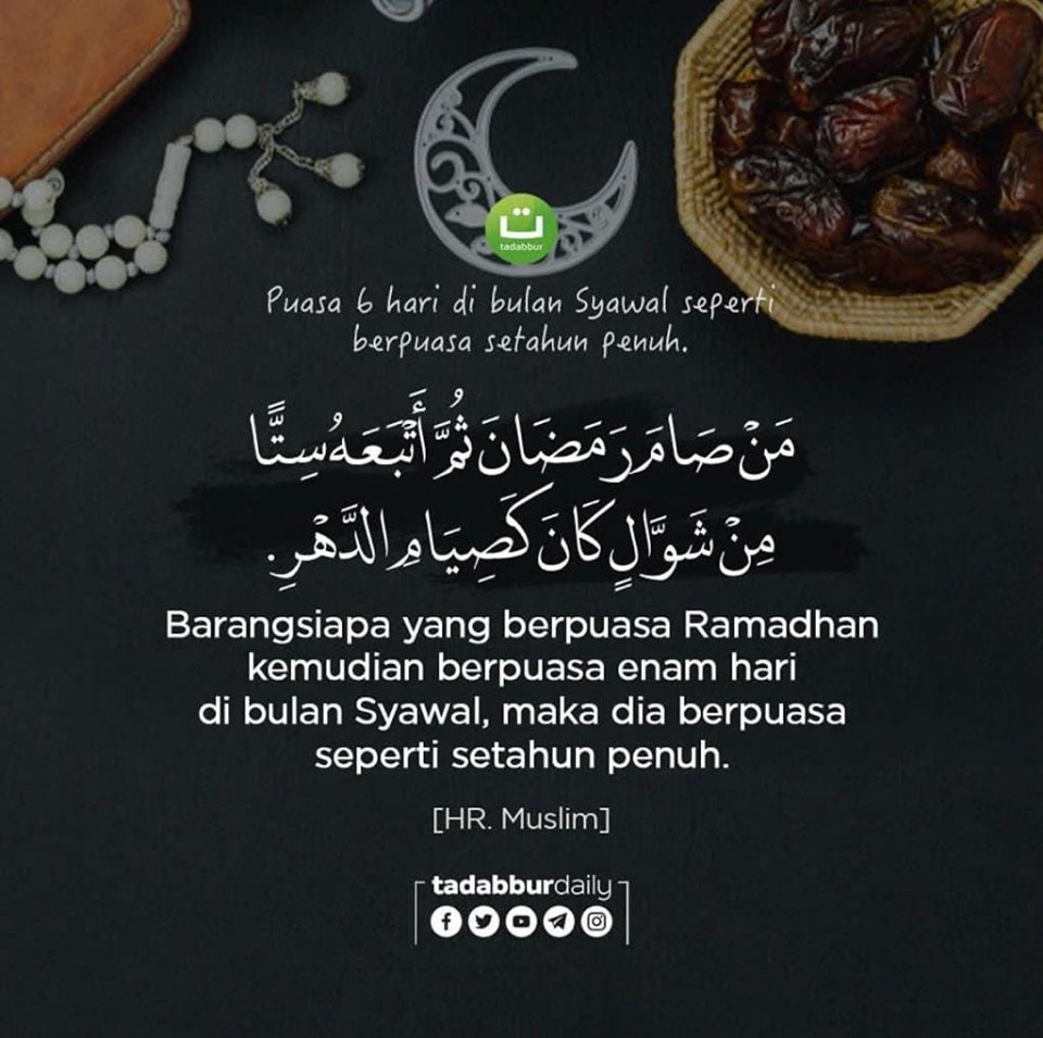 Niat puasa qadha ramadhan di bulan syawal